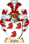 v.23 Coat of Family Arms from Germany for Zerbst