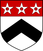 English Family Shield for Fowell or Vowell