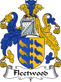 English Coat of Arms for the family Fleetwood