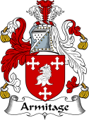 English Coat of Arms for the family Armitage
