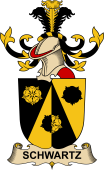 Republic of Austria Coat of Arms for Schwartz