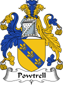 English Coat of Arms for Powtrell