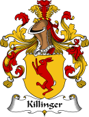 German Wappen Coat of Arms for Killinger
