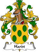 German Wappen Coat of Arms for Hardt