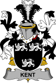Irish Coat of Arms for Kent