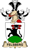 Republic of Austria Coat of Arms for Felsberg