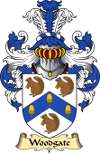 English Coat of Arms (v.23) for the family Woodgate