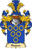 French Family Coat of Arms (v.23) for Husson