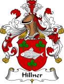 German Wappen Coat of Arms for Hillner
