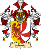 German Coat of Arms (v.25b) Schmidt