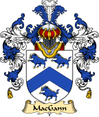 Irish Family Coat of Arms (v.25) MacGann or Magan