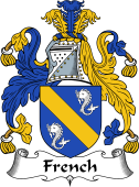 English Coat of Arms for the family French