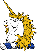 Family crest from Scotland for Morton (Greenock)