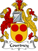 English Coat of Arms for Courtney