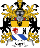 Italian Coat of Arms for Curti