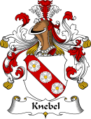German Wappen Coat of Arms for Knebel