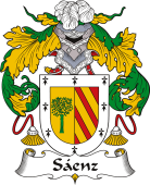 Spanish Coat of Arms for Sáenz