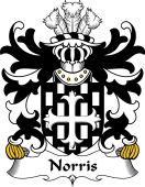 Welsh Coat of Arms for Norris (Sir John, of Pen-llin, Glamorgan)