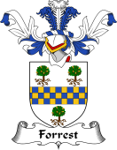 Coat of Arms from Scotland for Forrest