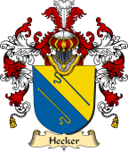 German Coat of Arms (v.25b) Hecker