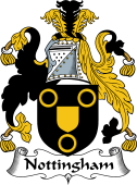 English Coat of Arms for the family Nottingham