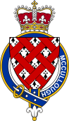 Families of Britain Coat of Arms Badge for: McCullough (Scotland)