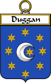 Irish Badge for Duggan or O'Duggan