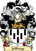 English or Welsh Family Coat of Arms (v.23) for Jeffreys (1686)