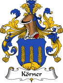German Wappen Coat of Arms for Körner