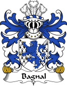 Welsh Coat of Arms for Bagnal (of Anglesey)