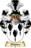 English Coat of Arms (v.23) for the family Shipton