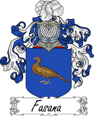 Araldica Italiana Coat of arms used by the Italian family Fasana