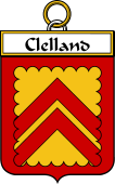 Irish Badge for Clelland or McClelland