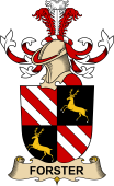 Republic of Austria Coat of Arms for Forster (de Philippsberg)