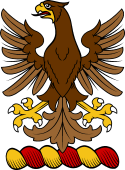Family crest from Scotland for Chiesly (Kersewell)