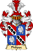 French Family Coat of Arms (v.23) for Philippe II