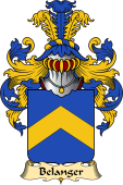 French Family Coat of Arms (v.23) for Belanger