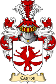 Welsh Family Coat of Arms (v.23) for Cadrod (HARDD)