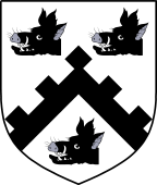 English Family Shield for Oglethorpe