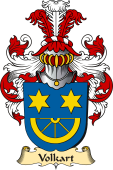 v.23 Coat of Family Arms from Germany for Volkart