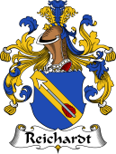 German Wappen Coat of Arms for Reichardt