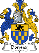 English Coat of Arms for the family Dormer