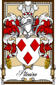 Scottish Coat of Arms Bookplate for Pitcairn