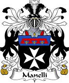 Italian Coat of Arms for Manelli