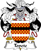 Portuguese Coat of Arms for Topete