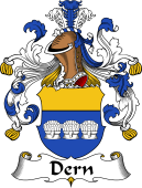 German Wappen Coat of Arms for Dern