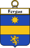 Irish Badge for Fergus or O' Fearghus