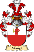 v.23 Coat of Family Arms from Germany for Stangl