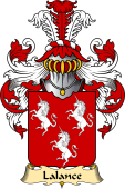 French Family Coat of Arms (v.23) for Lance ( de la)