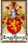 German Coat of Arms Wappen Bookplate  for Engelberg